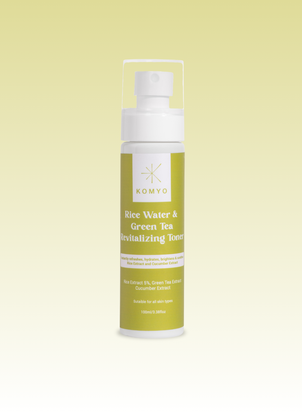 Rice water & Green Tea revitalizing Toner