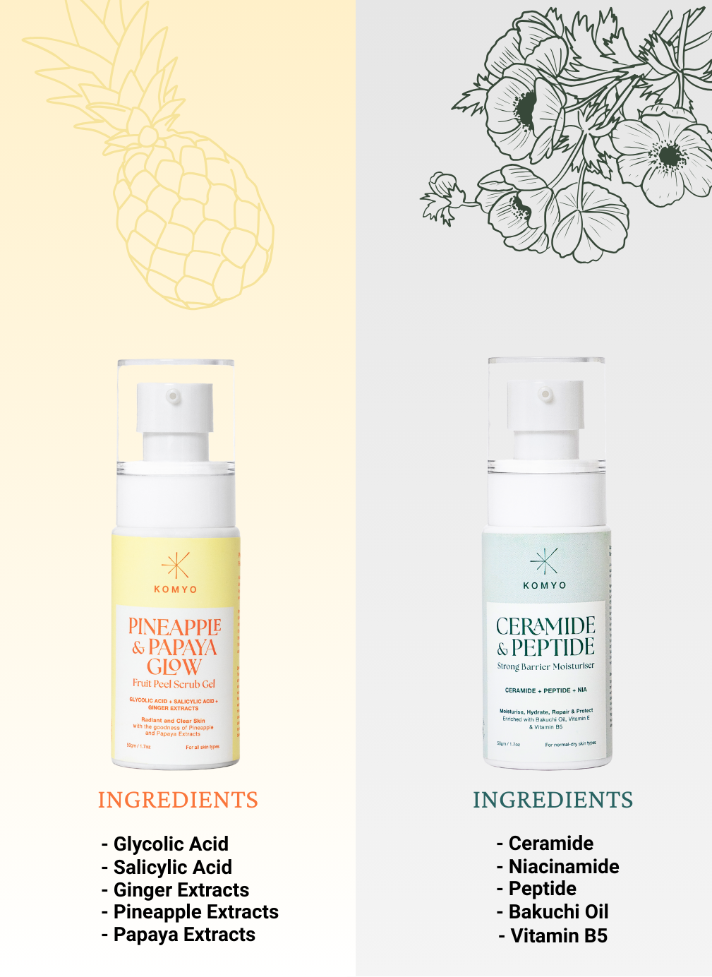 Komyo’s Winter Glow Duo