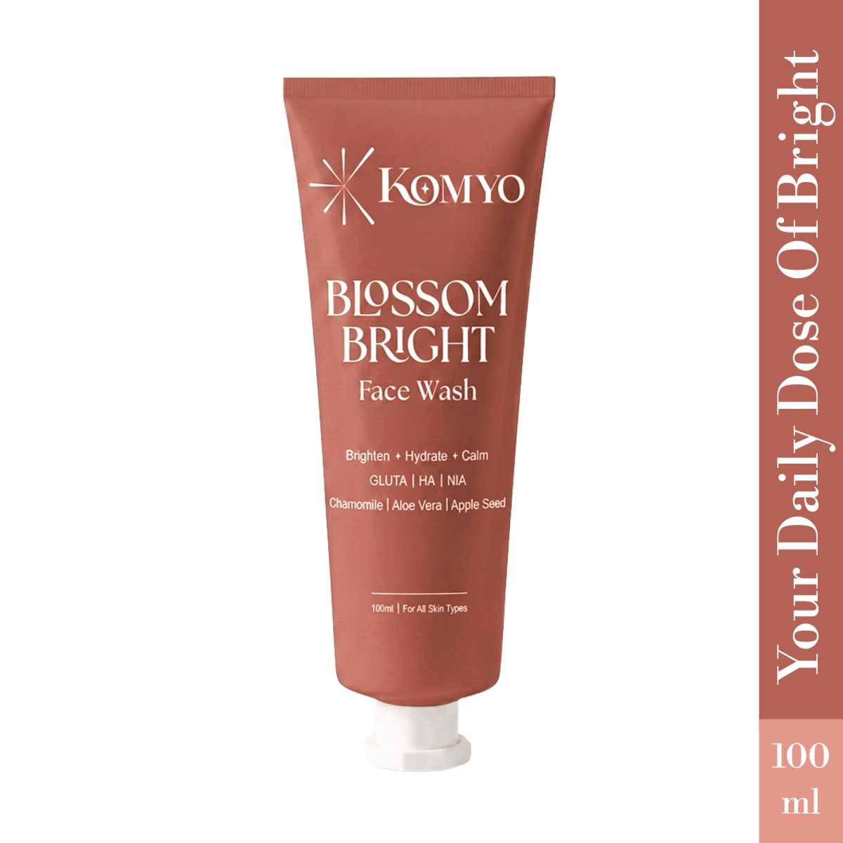 Blossom Bright Face Wash - Komyo