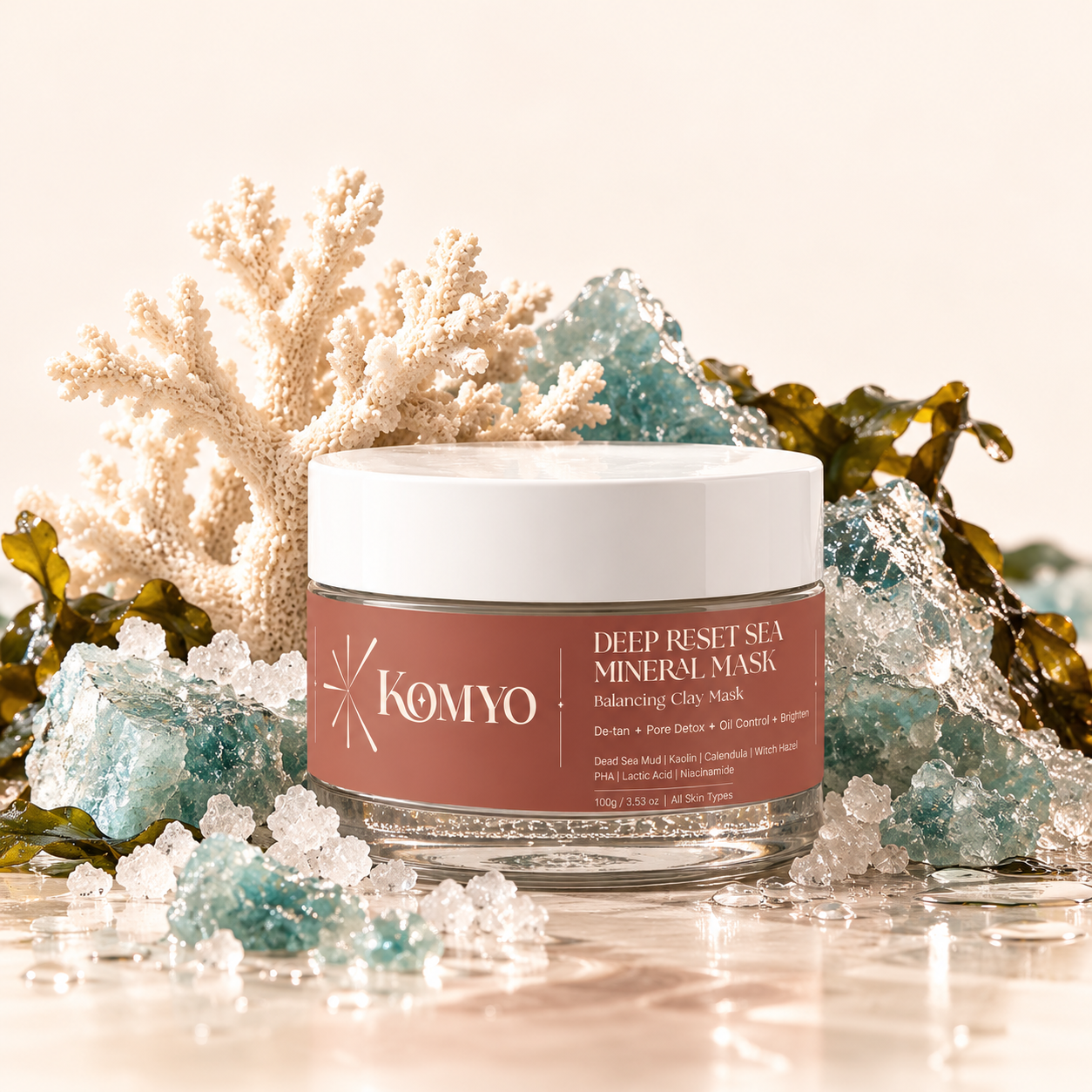 KOMYO Deep Reset Sea Mineral Mask