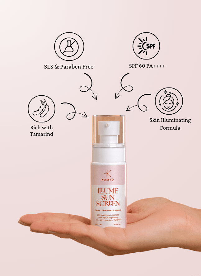 Illume Sunscreen <br> SPF 60 PA++++ - Komyo