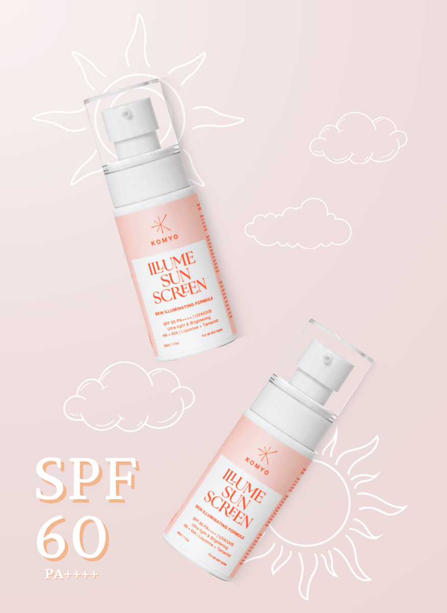 Illume Sunscreen <br> SPF 60 PA++++ - Komyo