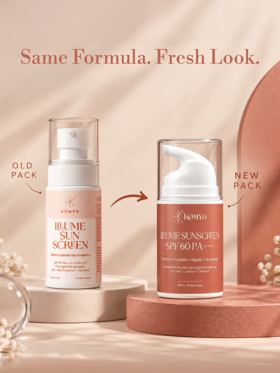 Illume Sunscreen SPF 60 PA++++ - Komyo