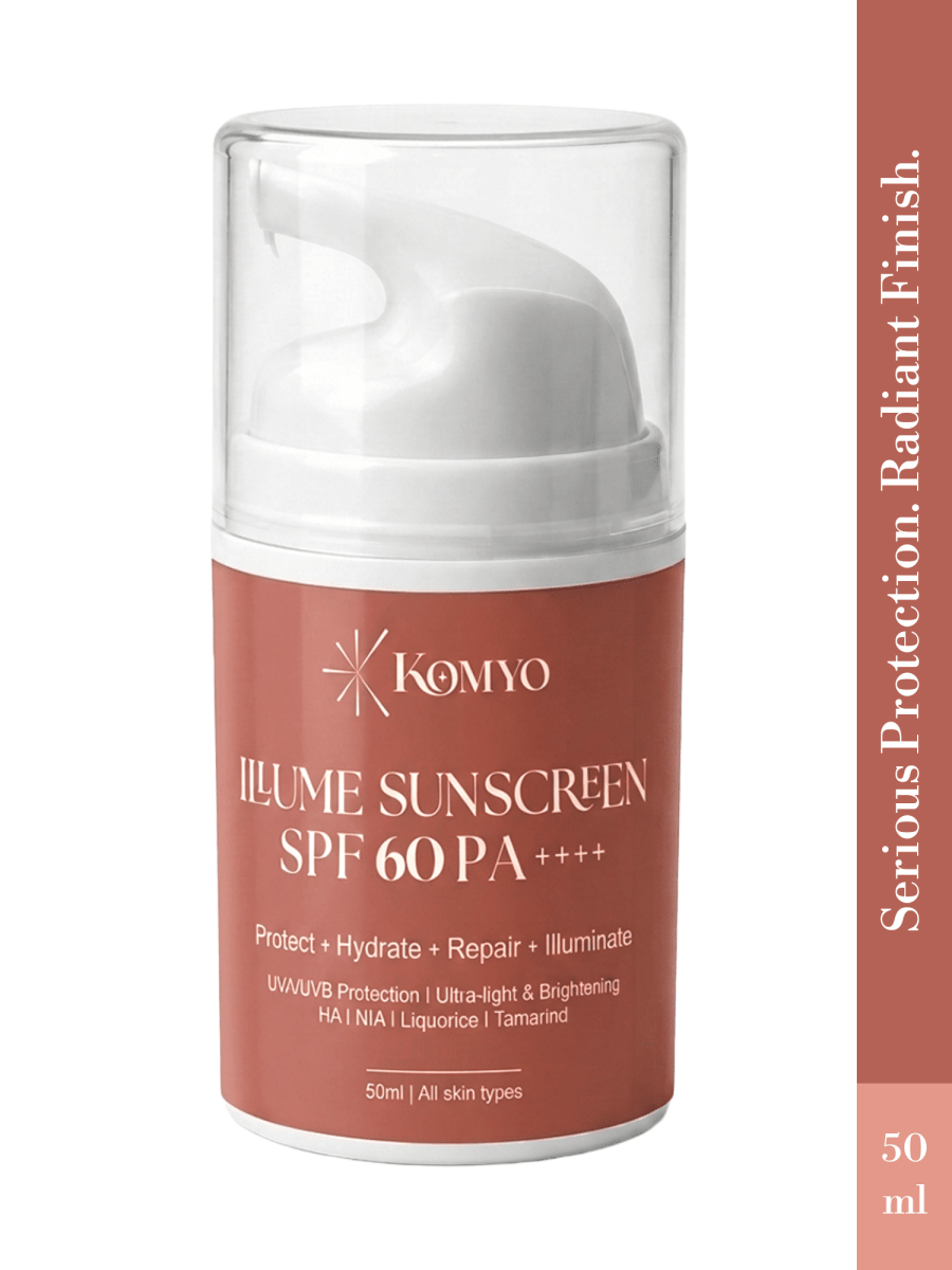 Illume Sunscreen SPF 60 PA++++ - Komyo