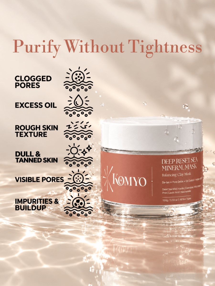 KOMYO Deep Reset Sea Mineral Mask - Komyo