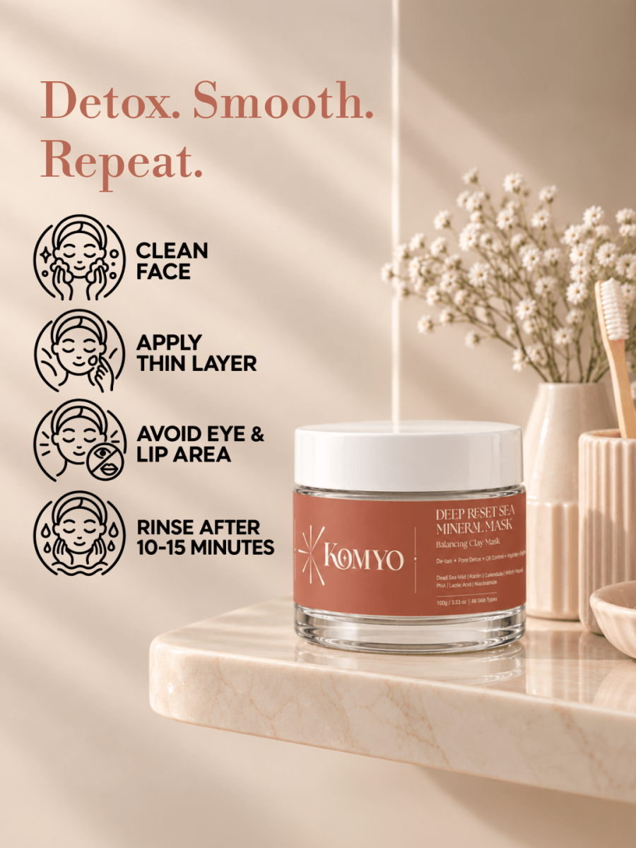 KOMYO Deep Reset Sea Mineral Mask - Komyo