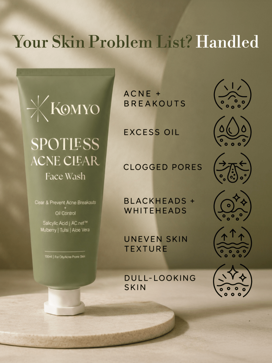 KOMYO Spotless Acne Clear+ Face Wash - Komyo
