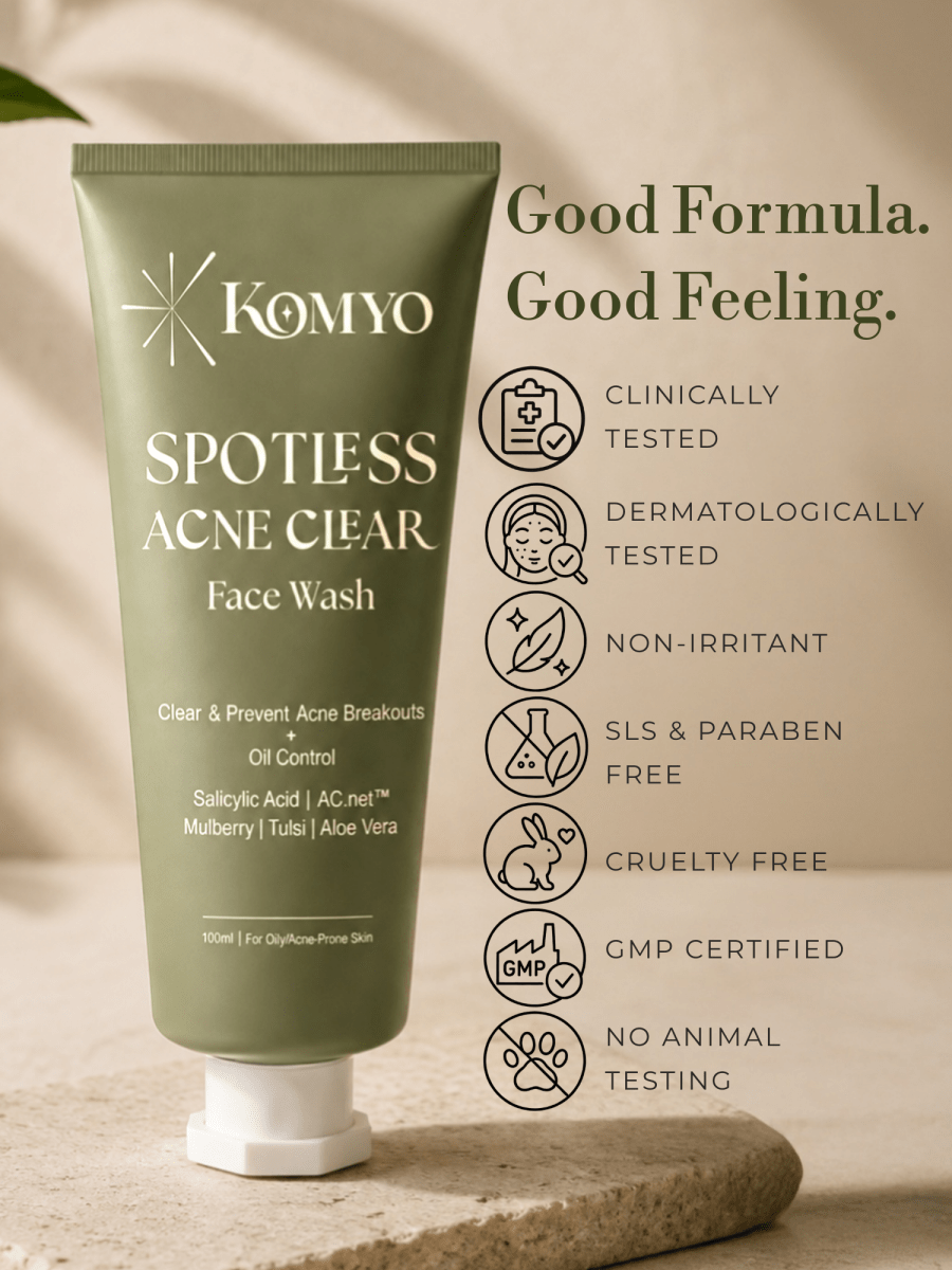KOMYO Spotless Acne Clear+ Face Wash - Komyo