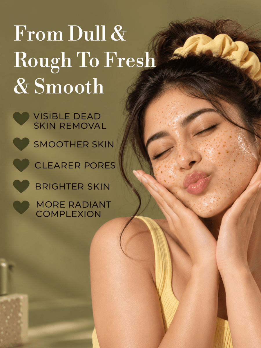 Pineapple & papaya AHA / BHA Peel Scrub Gel - Komyo