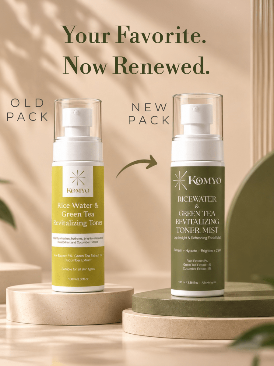 Rice water & Green Tea revitalizing Toner - Komyo