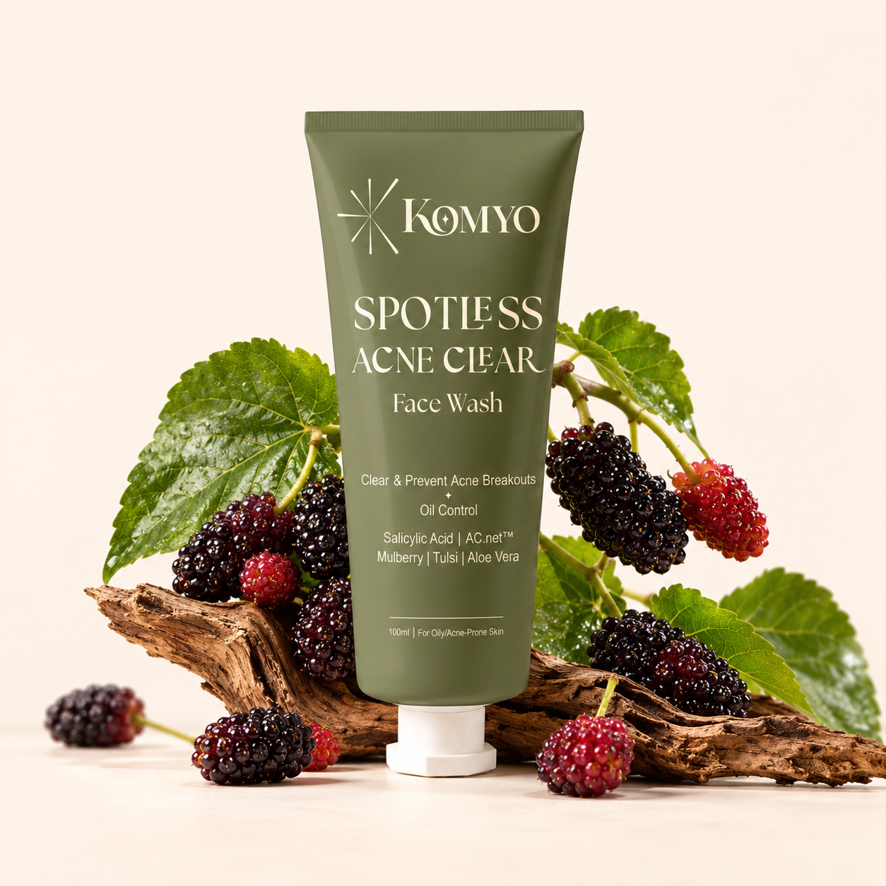 KOMYO Spotless Acne Clear+ Face Wash