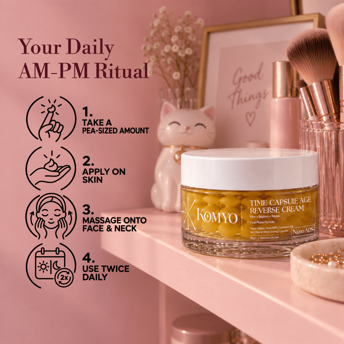 Time Capsule Age Reverse Cream - Komyo