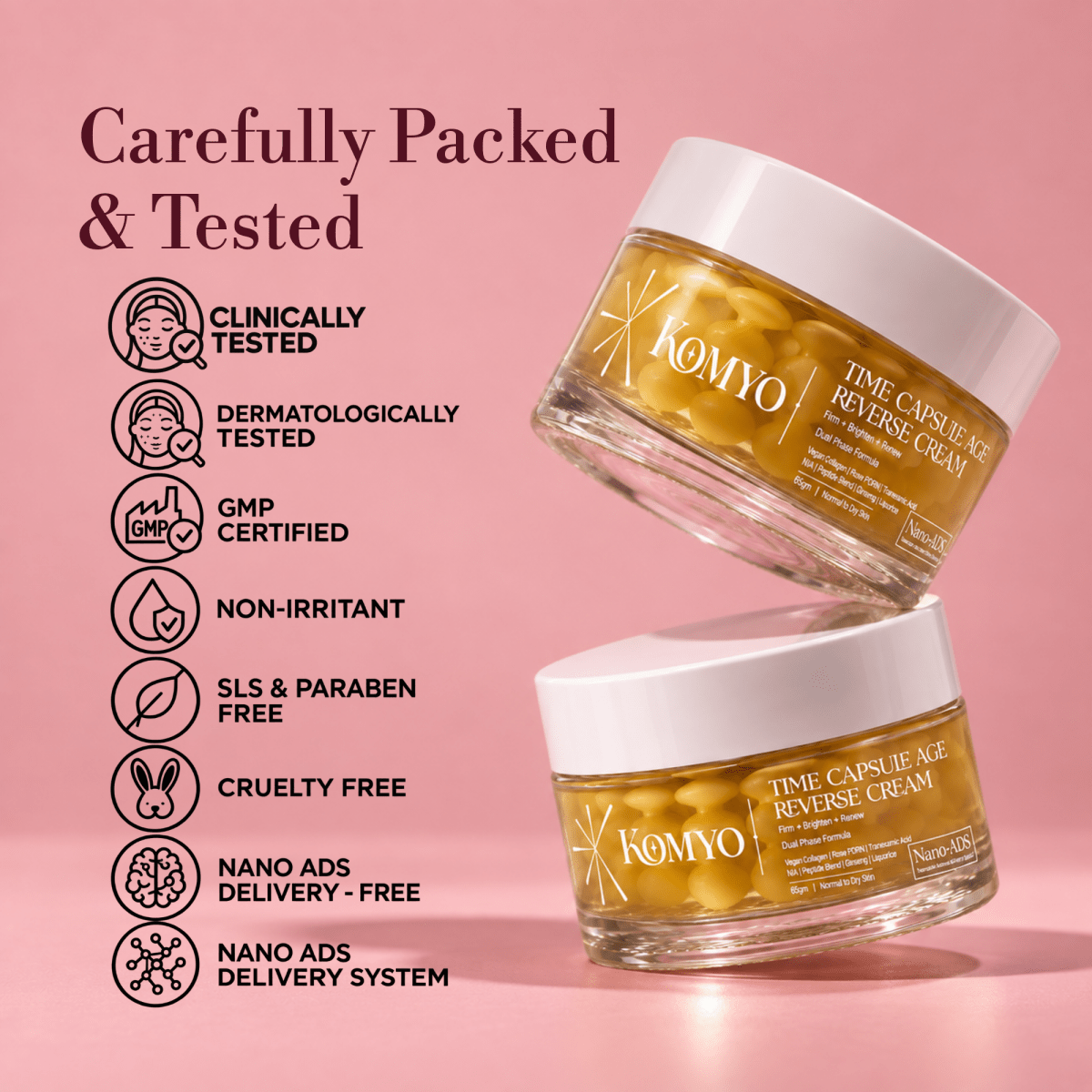 Time Capsule Age Reverse Cream - Komyo